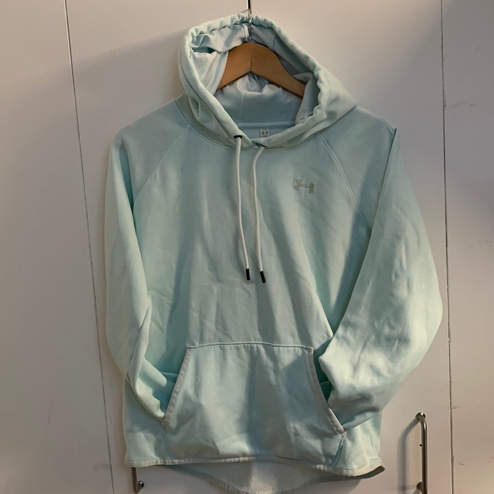 Under Armour Medium Large Mint Front Pouch Hoodie